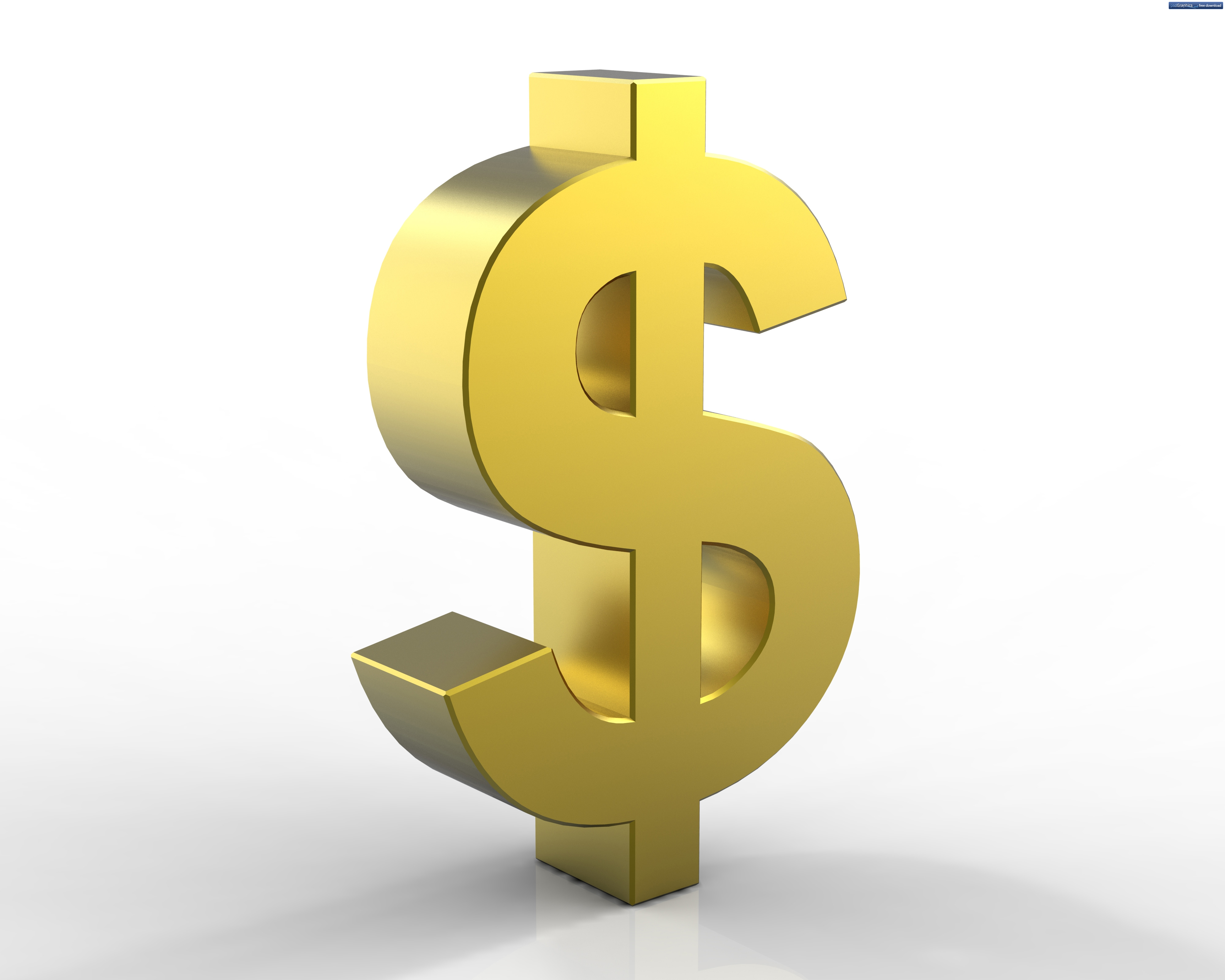 un symbole de dollar